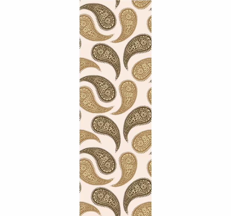 Rullegardin klassisk indisk paisley - Tenstickers