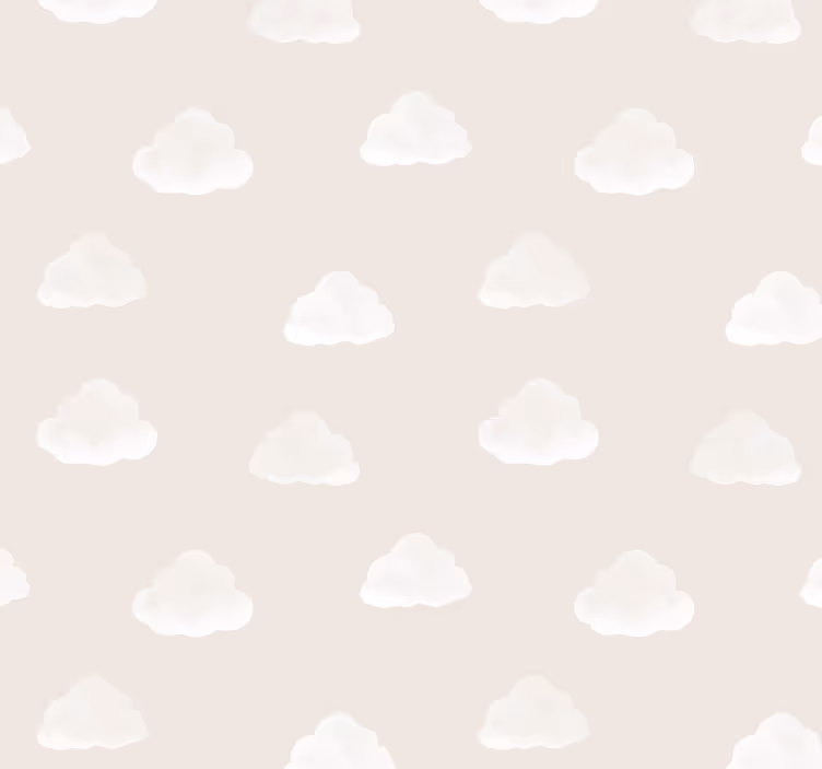 Rullegardin baby beige sky mønster - Tenstickers