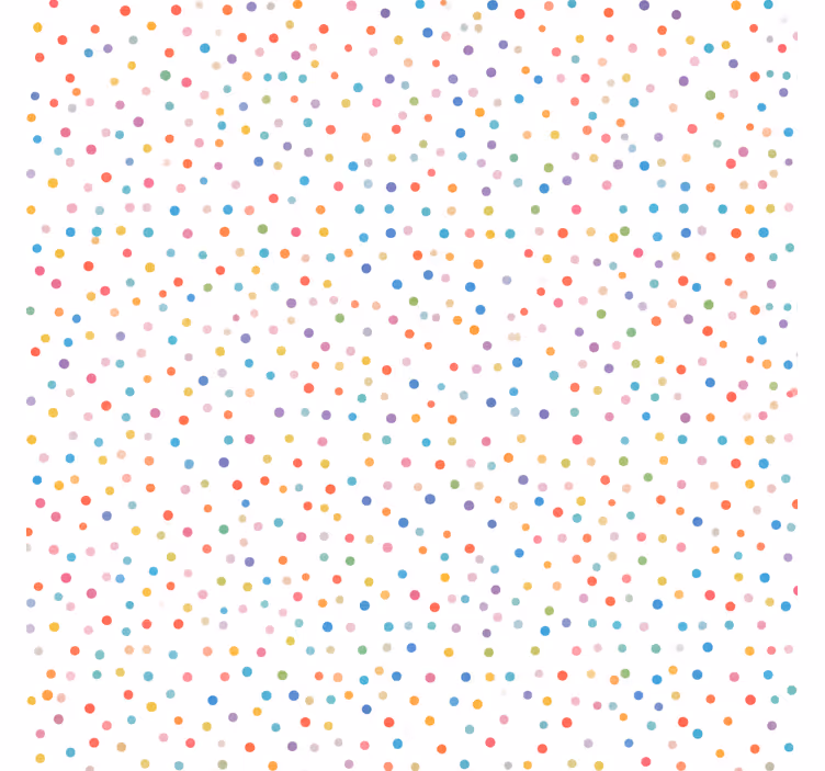 Rullegardin bad 300 fargerike prikker - Tenstickers