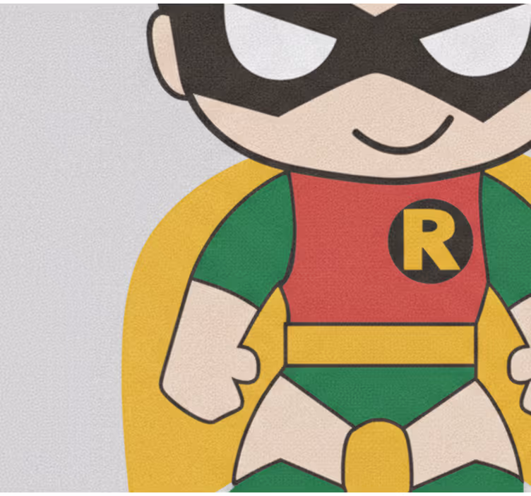 Rullegardin superhelter robin på plass - Tenstickers