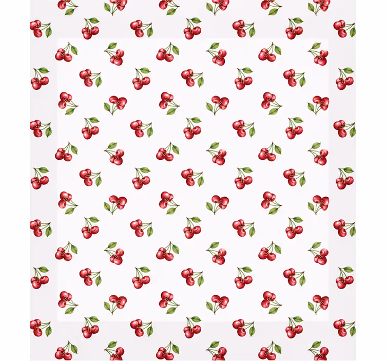 Rullegardin ekteskap 180x180 kirsebærmønster - Tenstickers