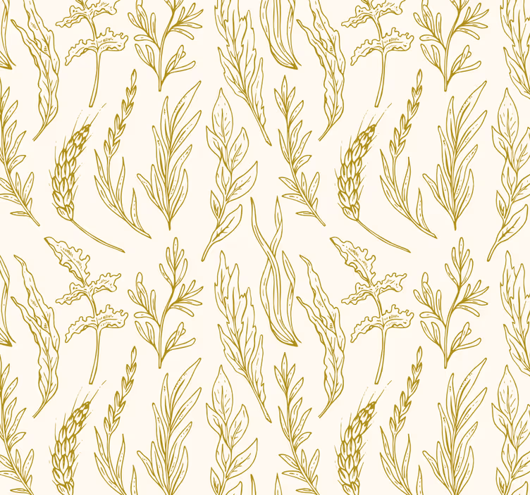 Gylden hvete elegant rullegardin - Tenstickers