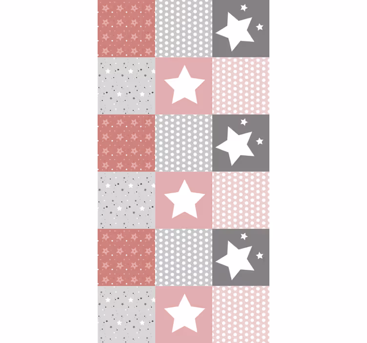 Starter mønster nordisk rullegardin - Tenstickers