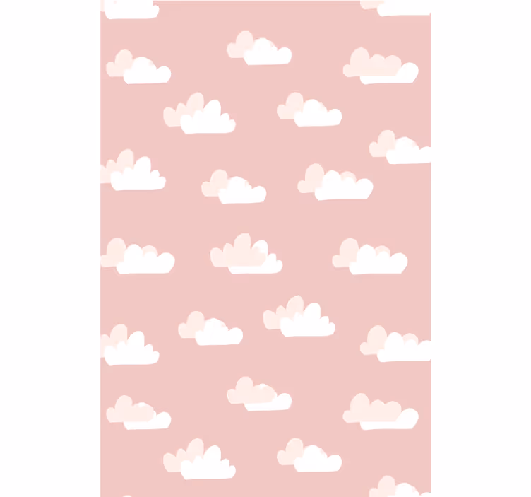 Rosa bakgrunn skyRullegardin - Tenstickers