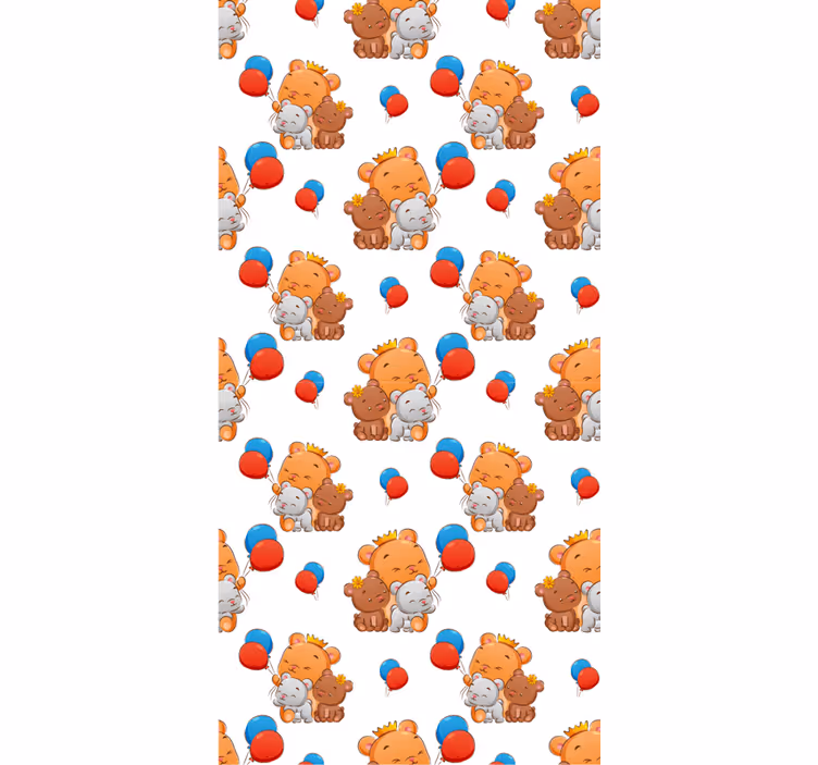 Bærer barnas rullegardin dekorasjon - Tenstickers