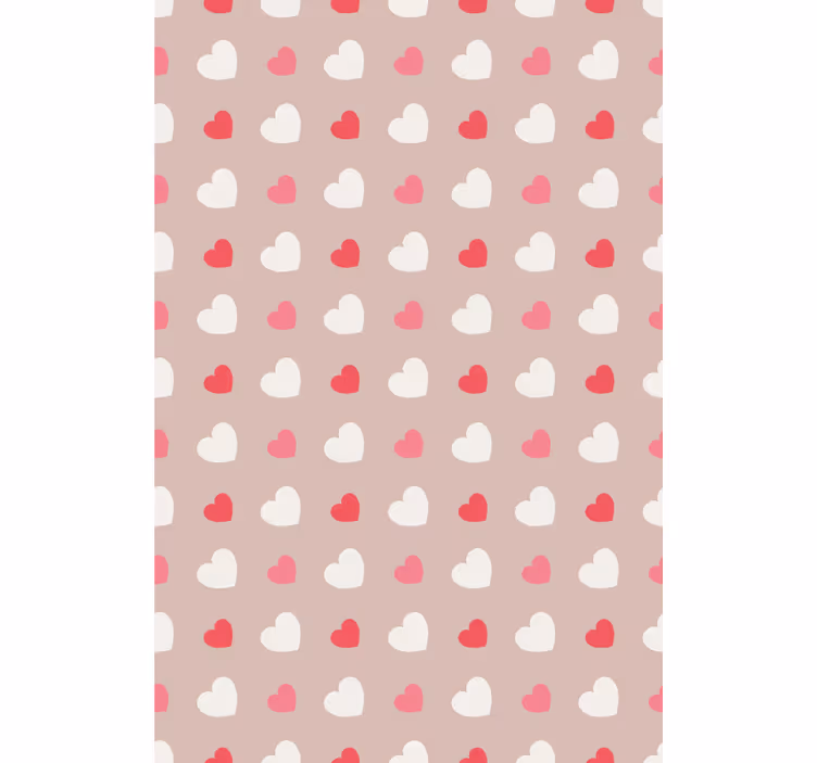 Beige mønster rullegardin romantisk - Tenstickers
