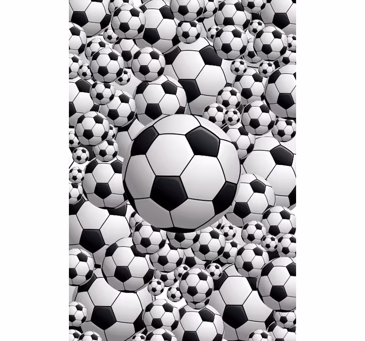 Scoring hvit fotballidrett rullegardin - Tenstickers