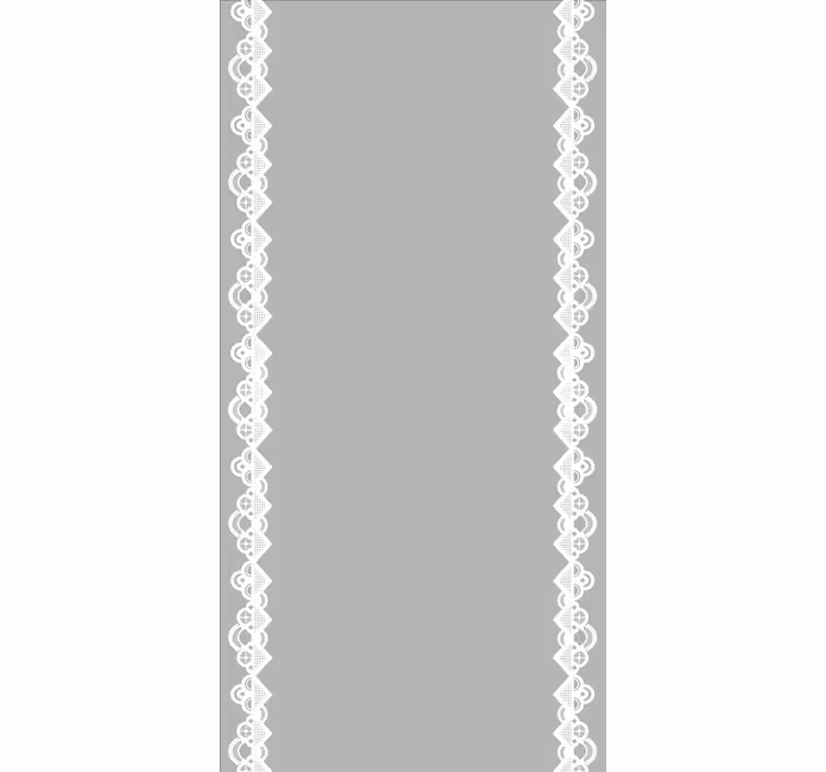 Elegant blonder grenser stue rullegardin - Tenstickers