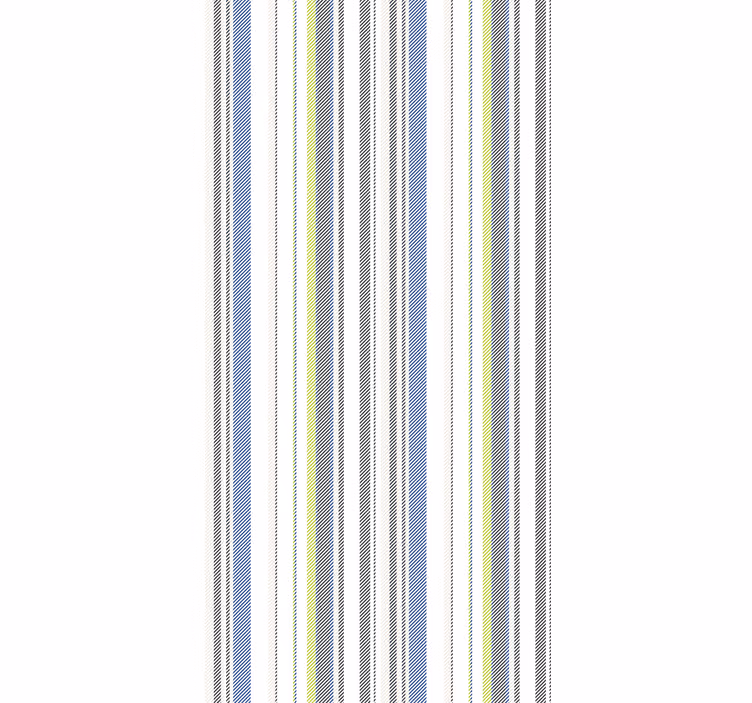 Stripete naturmønster rullegardin moderne - Tenstickers
