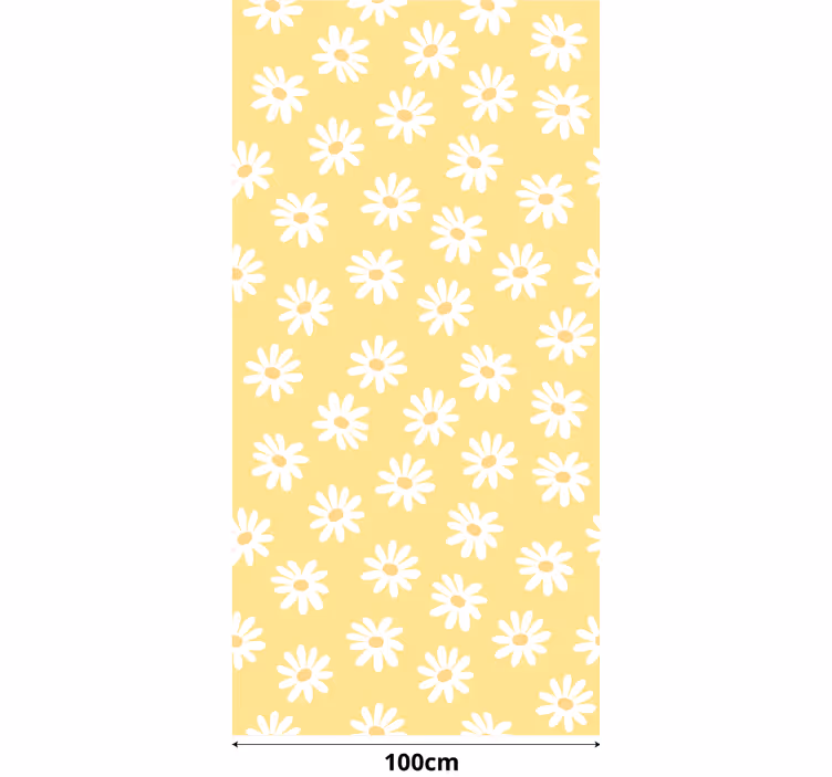 Tusenfryd blomster for babyer moderne rullegardin - Tenstickers