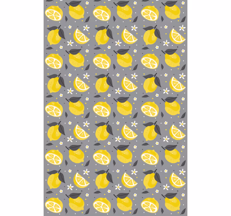 Sitron frukt mønster rullegardin originale - Tenstickers