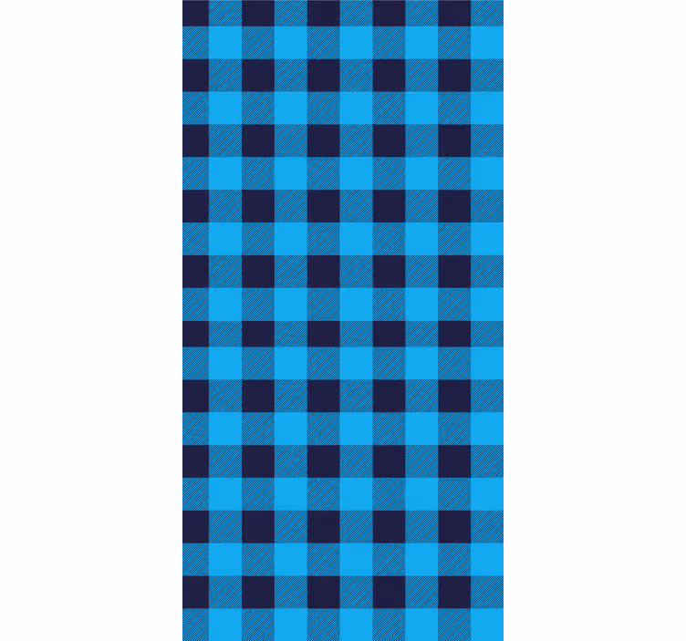 Rutete mønsterdesign rullegardin tekstur - Tenstickers