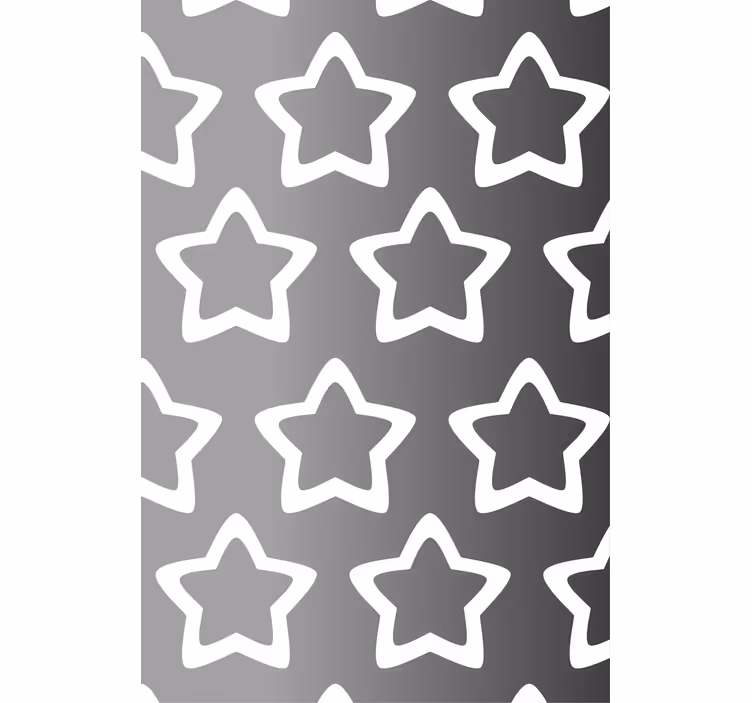 Metall stjerne gradient rullegardin moderne - Tenstickers