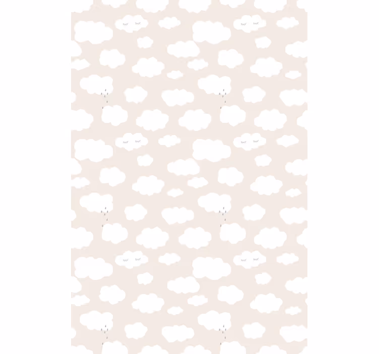 Beige bakgrunn med gråt rullegardin skyer - Tenstickers