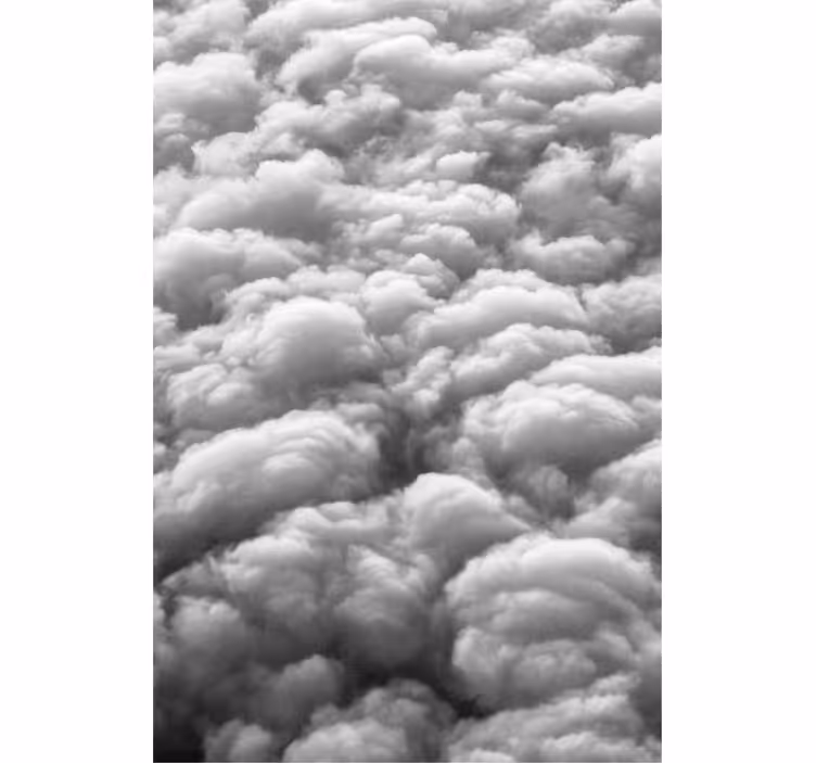 Grå stormfull himmel bilde rullegardin skyer - Tenstickers