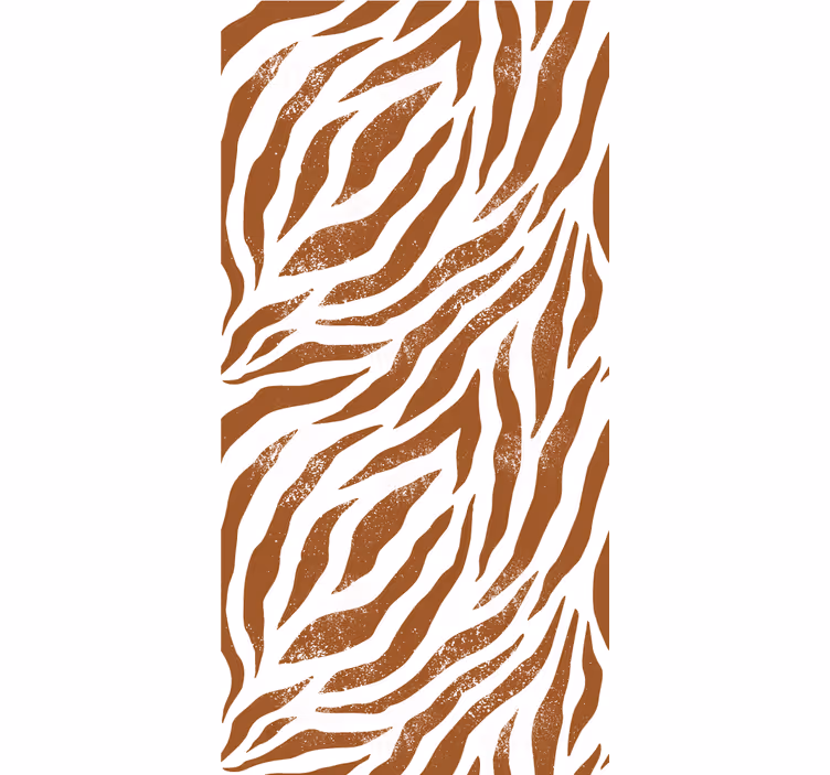 Sebra stripe motiv rullegardin dyr - Tenstickers