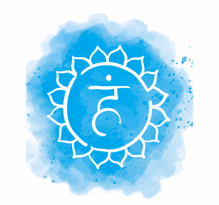 Chakra symbol design rullegardin zen - Tenstickers