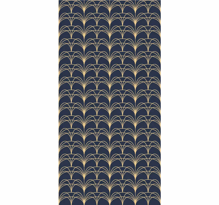 Gullbuer rullegardin elegant - Tenstickers