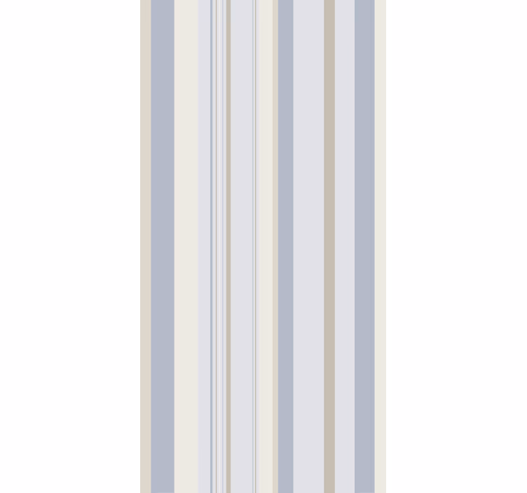 Moderne vertikale striper rullegardin elegant - Tenstickers