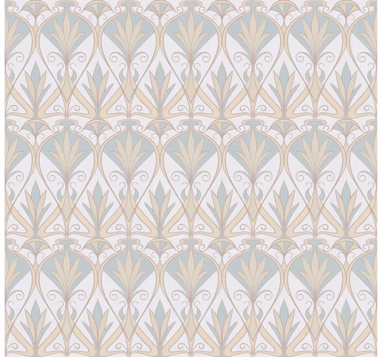 Grått plantemotiv rullegardin elegant - Tenstickers