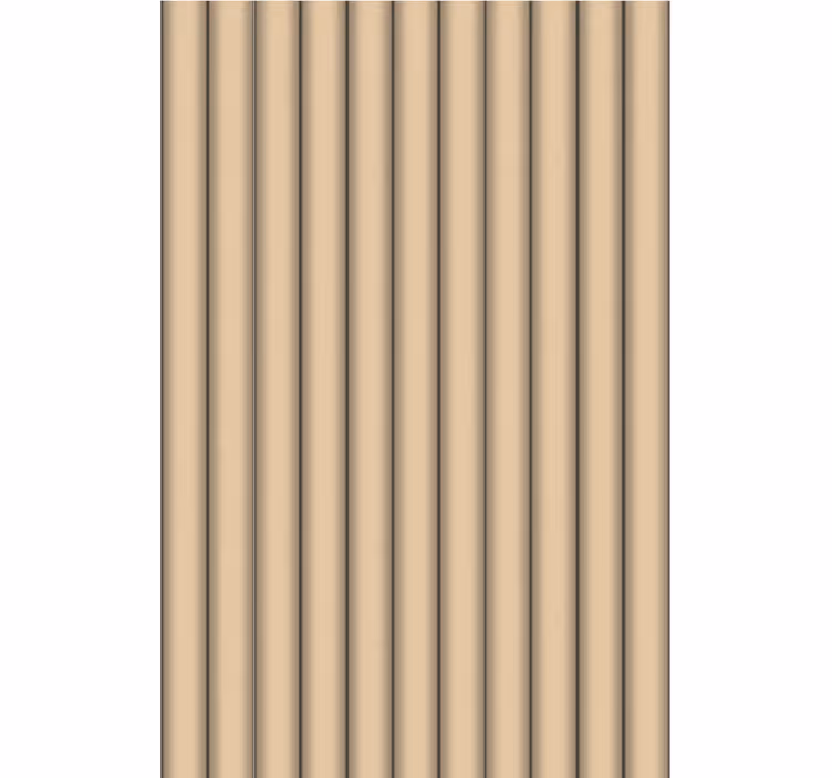 Beige vertikale lameller rullegardin tekstur - Tenstickers