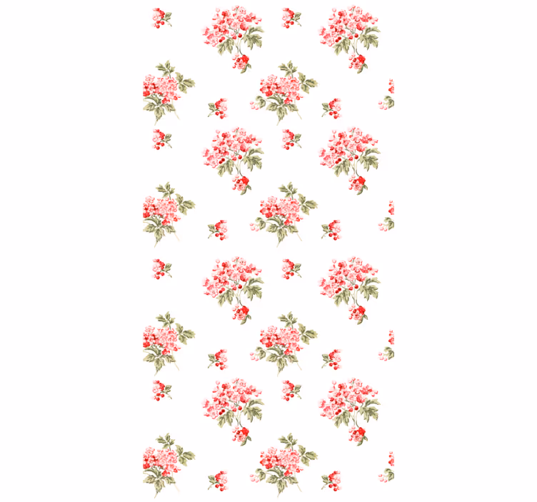 Elegant vintage-arrangement rullegardin stue - Tenstickers