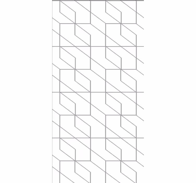 Elegant geometrisk kunst rullegardin moderne - Tenstickers