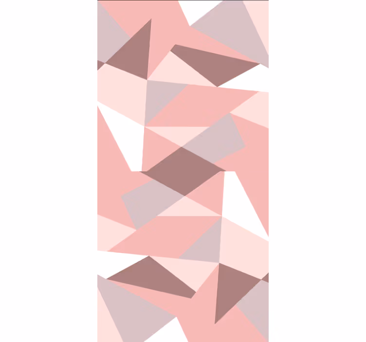Abstrakte geometriske former rullegardin tekstur - Tenstickers