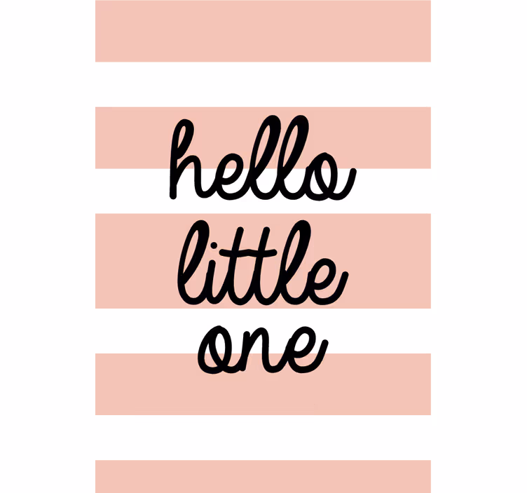 Hei lille en rullegardin barn - Tenstickers