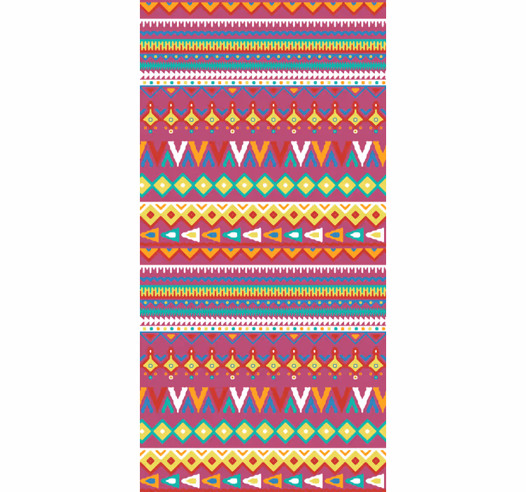 Tribal mønster design rullegardin originale - Tenstickers