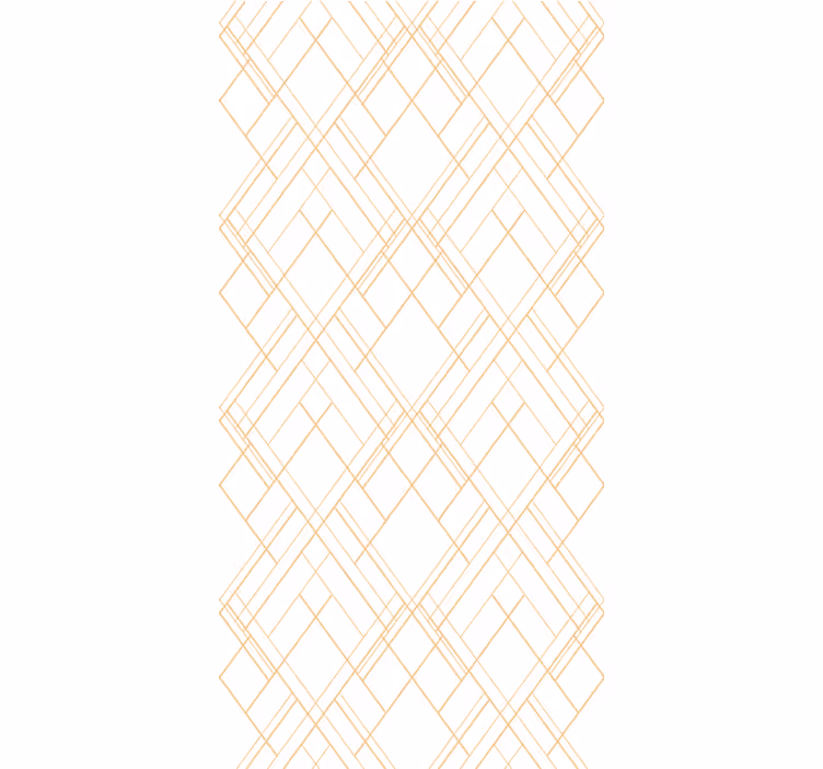 Geometriske gyldne linjer rullegardin elegant - Tenstickers