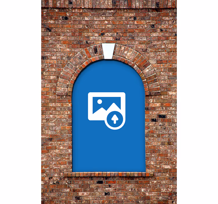 Personlig 3d-bue rullegardin personlig - Tenstickers