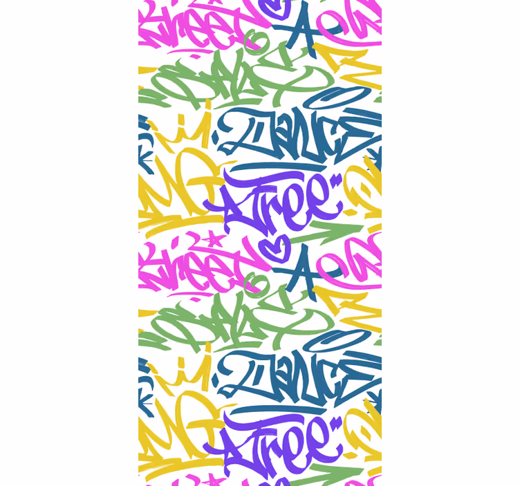 Graffiti ungdom rullegardin - Tenstickers