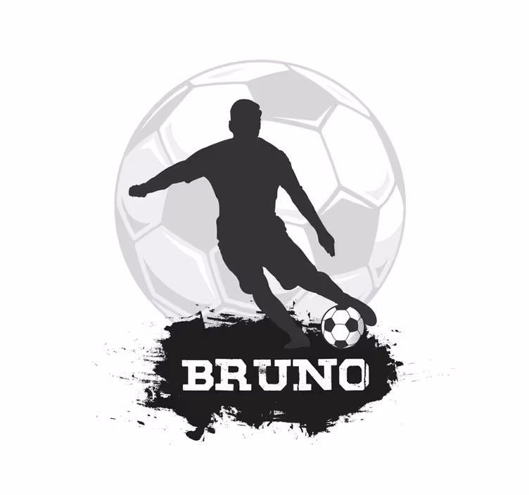 Tilpassbar fotballball rullegardin fotball - Tenstickers