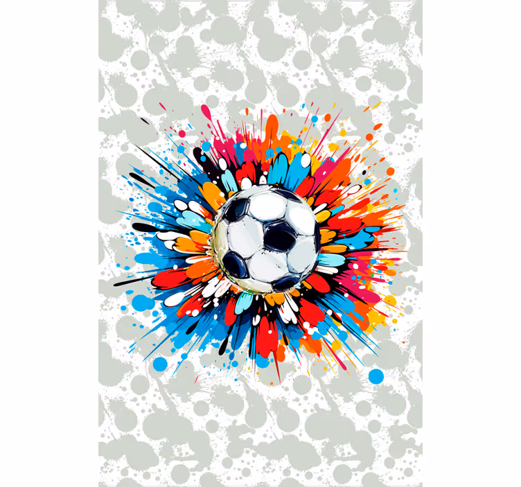 Eksplosjon rullegardin fotball - Tenstickers