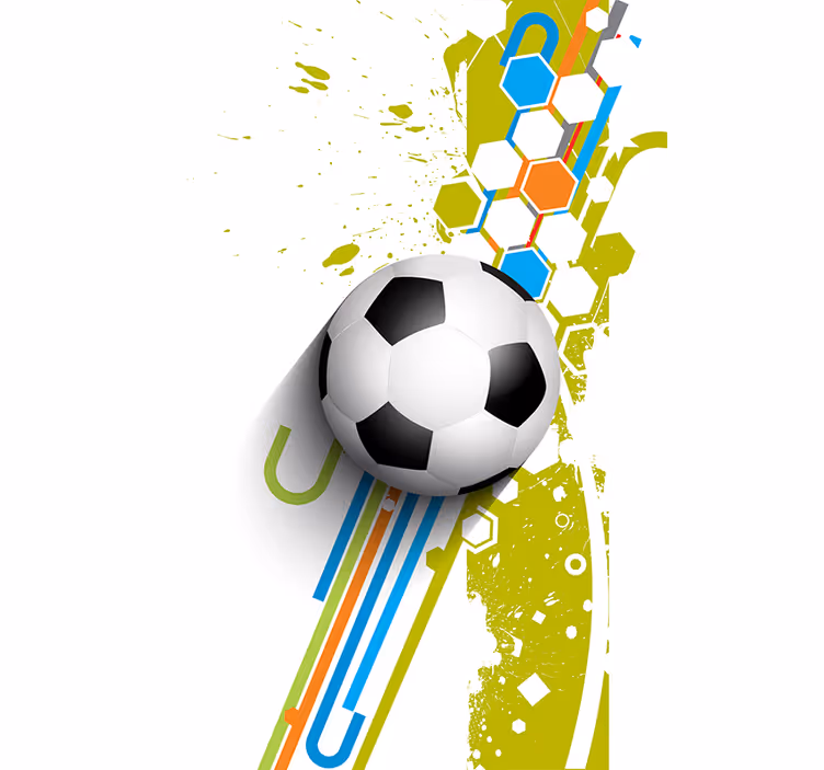 I aksjon rullegardin fotball - Tenstickers
