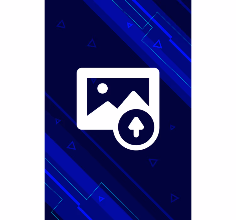 Din e-sport -logo rullegardin nerdere - Tenstickers