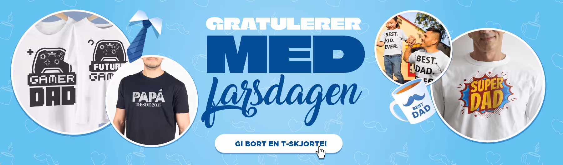 Overrask pappa på hans dag