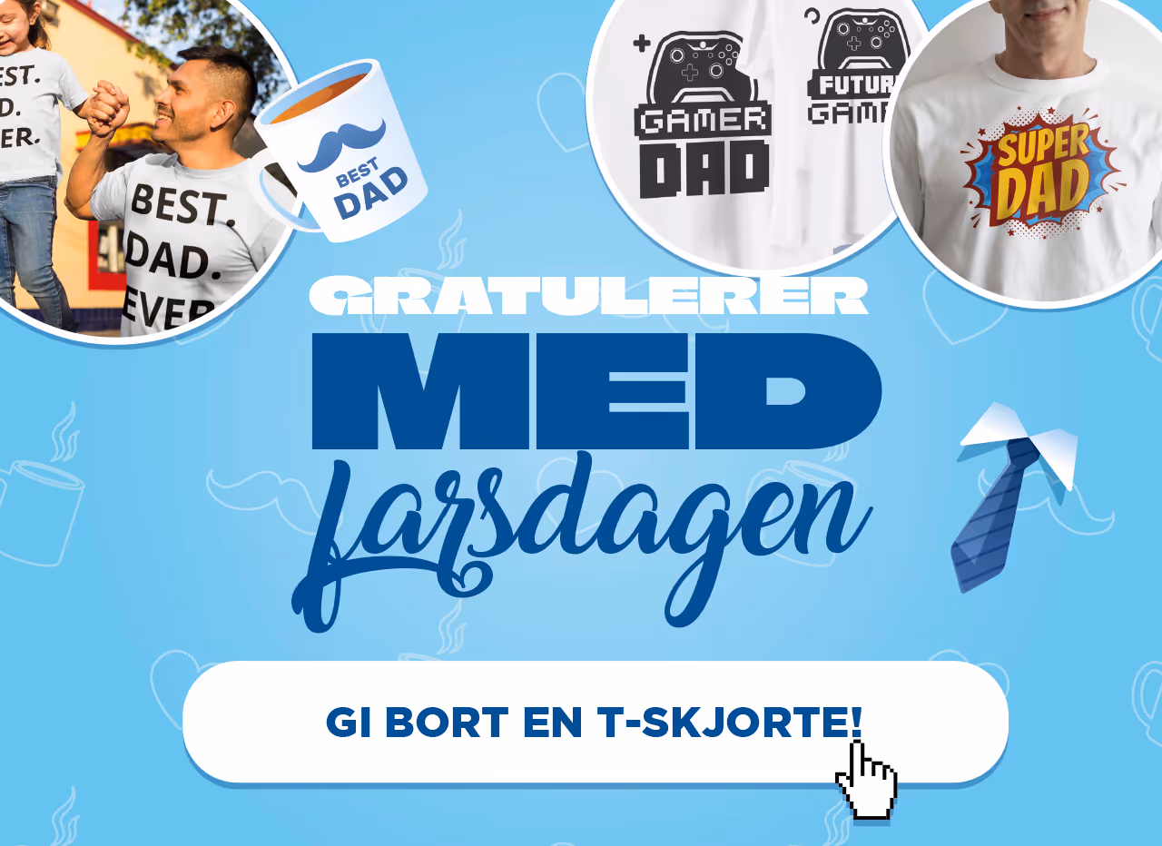 Overrask pappa på hans dag
