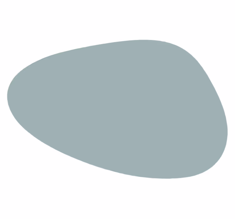 Uregelmessig form bordbrikker - Tenstickers