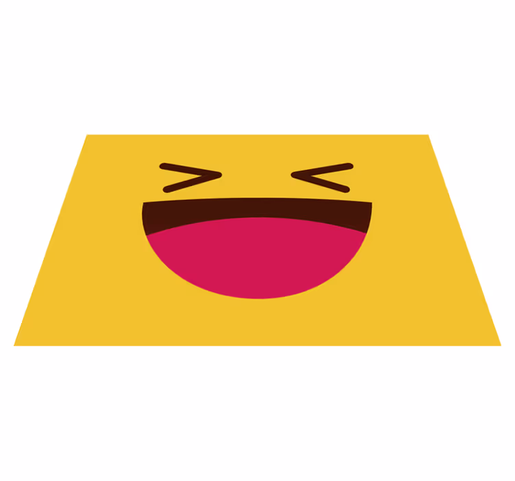 Moderne emoji ler ansikt barn spisebrikker - Tenstickers