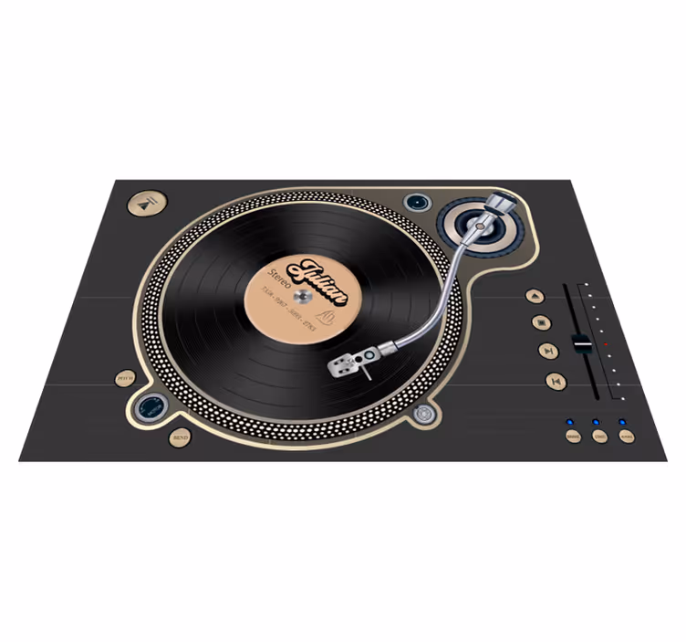 Navneplater for vinylplater - Tenstickers