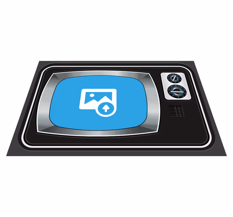 Tv tilpasses foto originale spisebrikker - Tenstickers