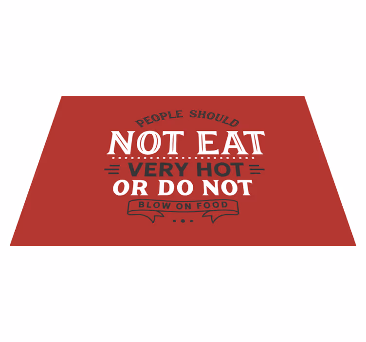 Ikke spis restaurantspisebrikker - Tenstickers