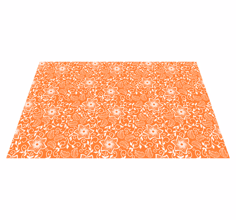 Paisley blomster paisley spisebrikker - Tenstickers
