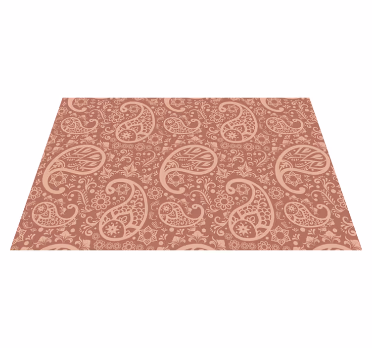 Spisebrikke tekstur elegant blomsterelement - Tenstickers