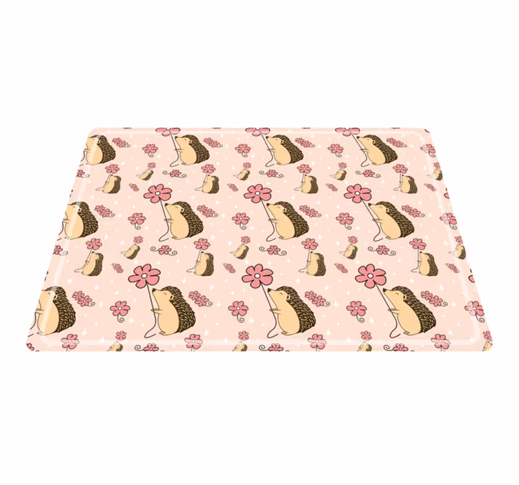 Piggsvin og tusenfryd pinnsvin spisebrikker - Tenstickers