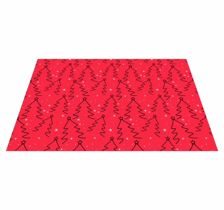 Juletre linjen jul spisebrikker - Tenstickers