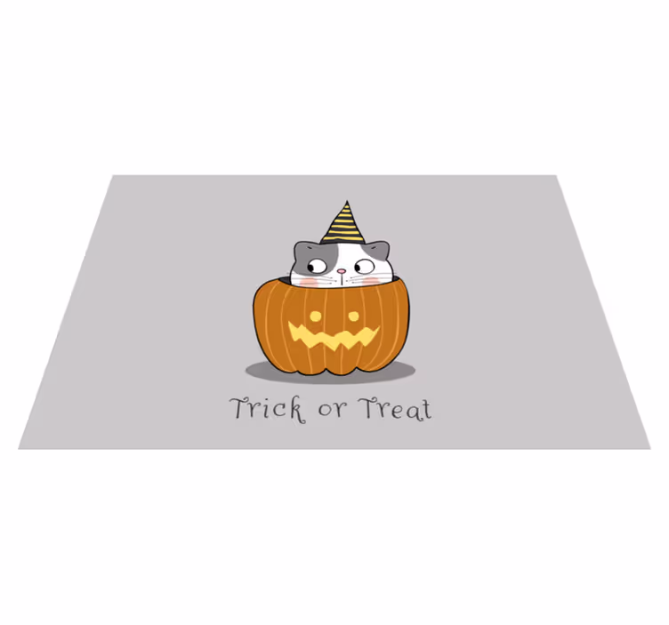 Søte halloween barn spisebrikker - Tenstickers