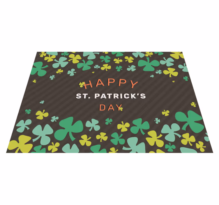 Spisebrikke halloween glede på st. patrick's day - Tenstickers